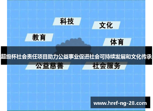 超级杯社会责任项目助力公益事业促进社会可持续发展和文化传承